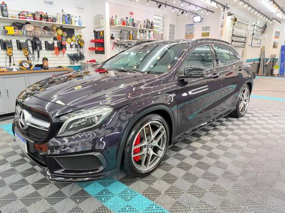 MERCEDES-BENZ GLA 45 AMG 2.0 16V TURBO GASOLINA 4P AUTOMÁTICO MERCEDES-BENZ GLA 45 AMG 2.0 16V TURBO GASOLINA 4P AUTOMÁTICO
